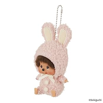 Amazon.co.jp: セキグチ もこもこバニー モンチッチ 顔でかSS